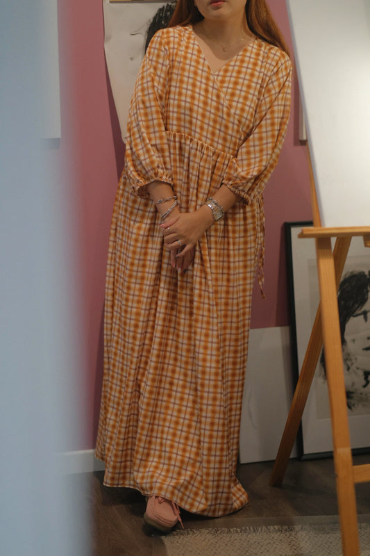 Skye Dress in Plaid