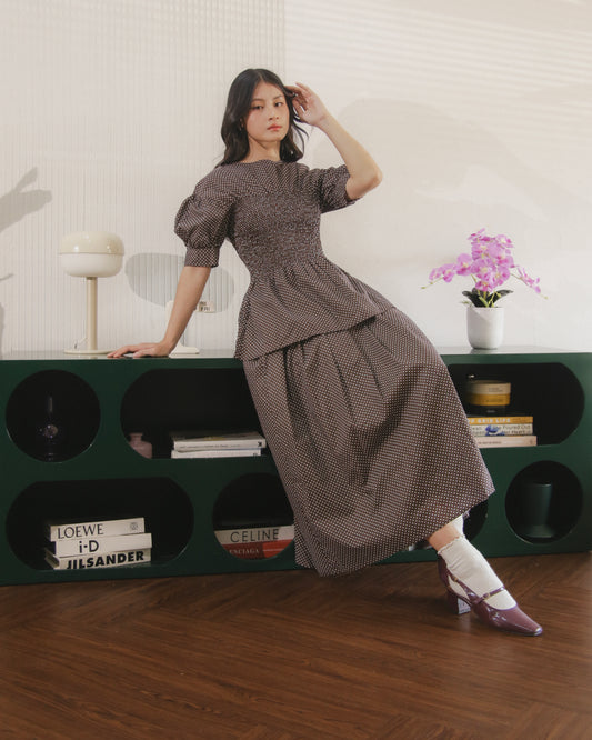 Roxie Smocked Short Sleeve Blouse