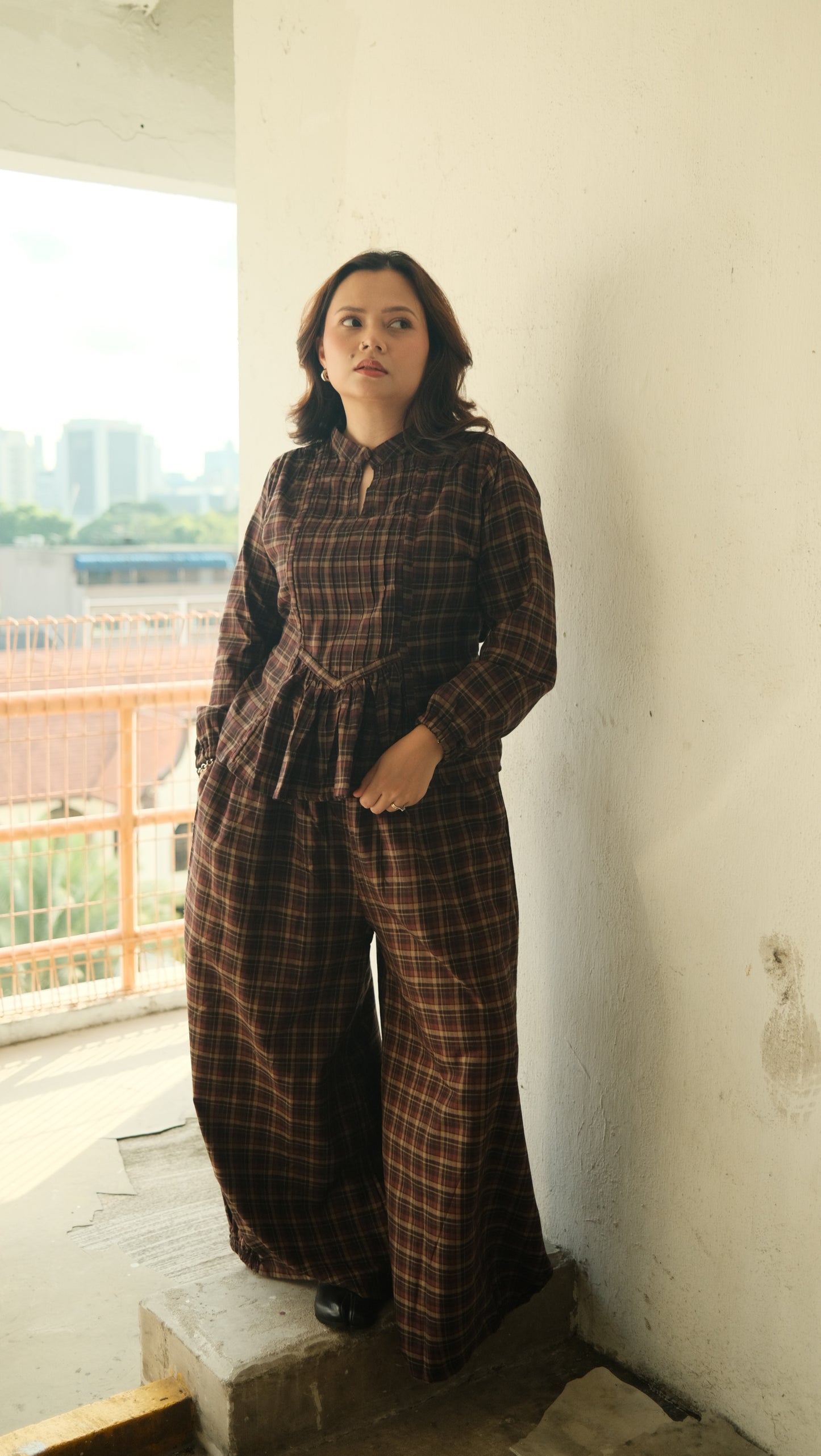 Hollis Pintuck Blouse