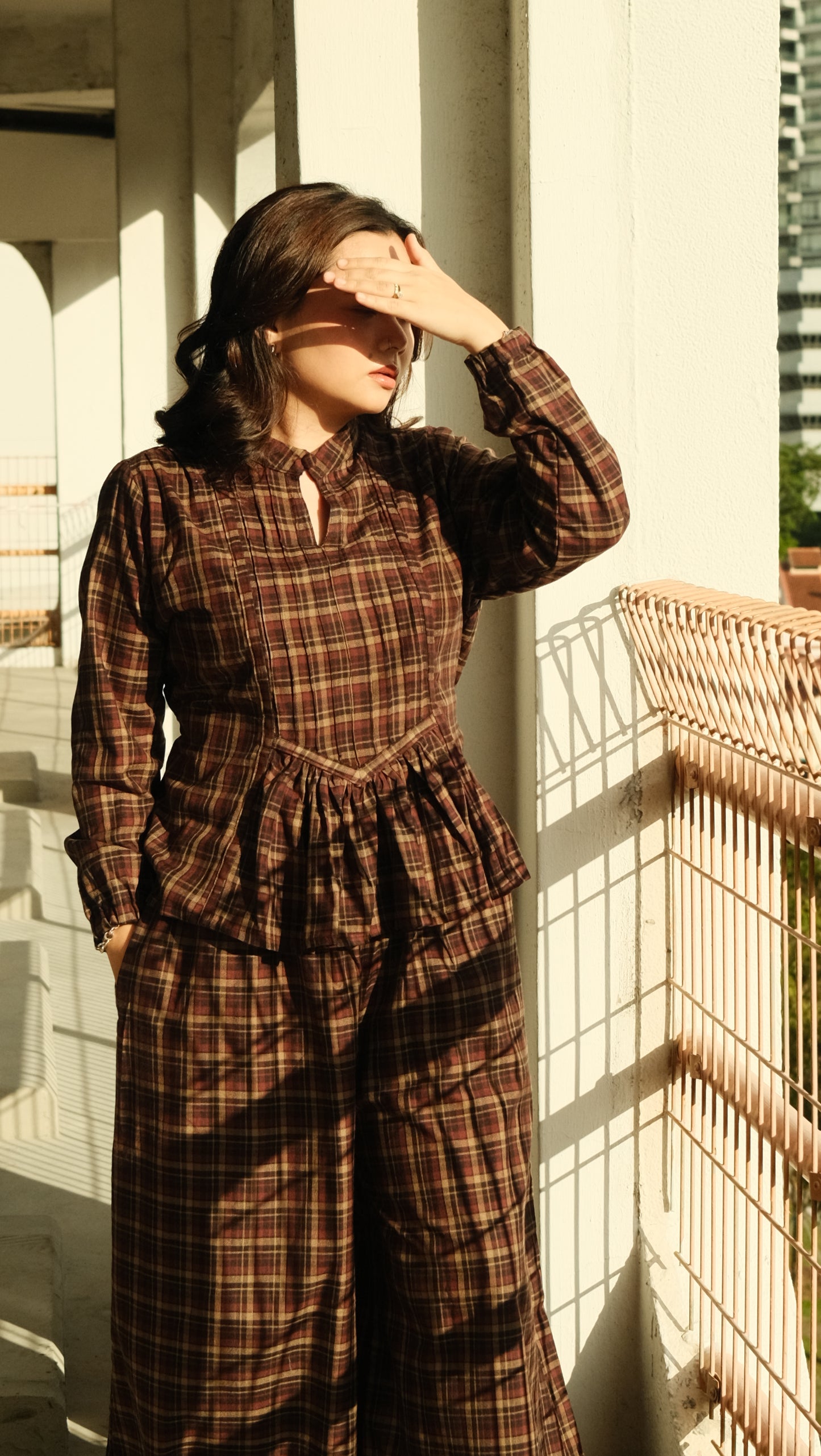 Hollis Pintuck Blouse