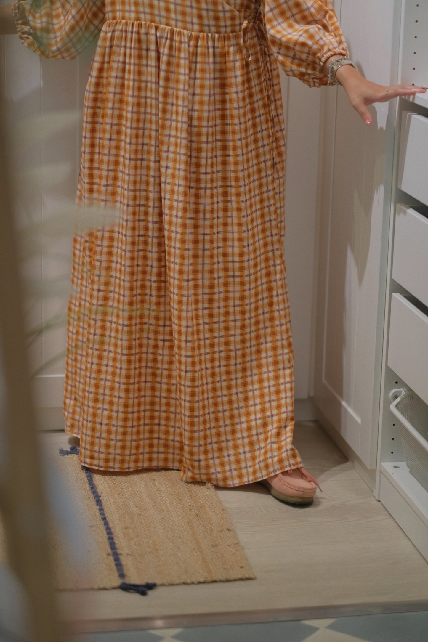 Skye Dress in Plaid