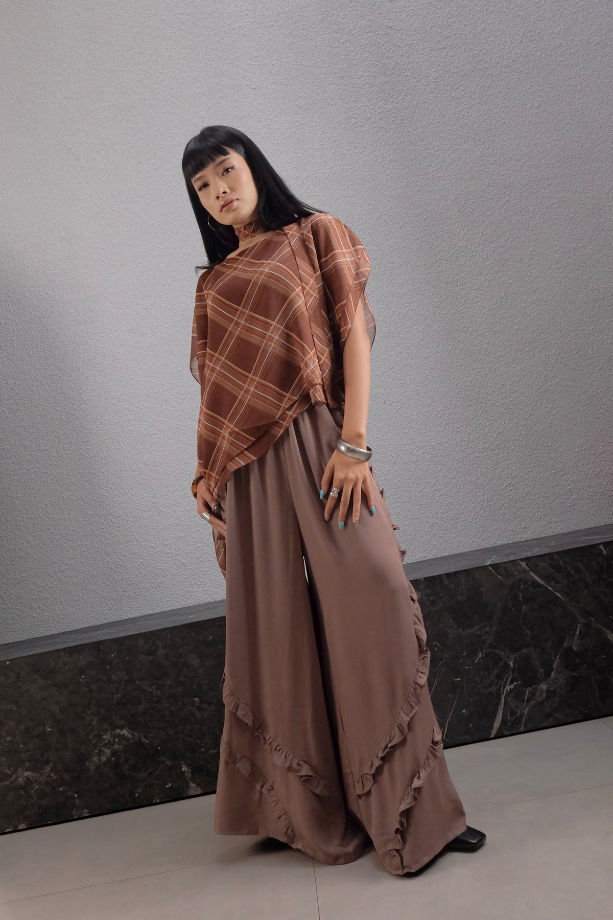 Frankie Cape Blouse
