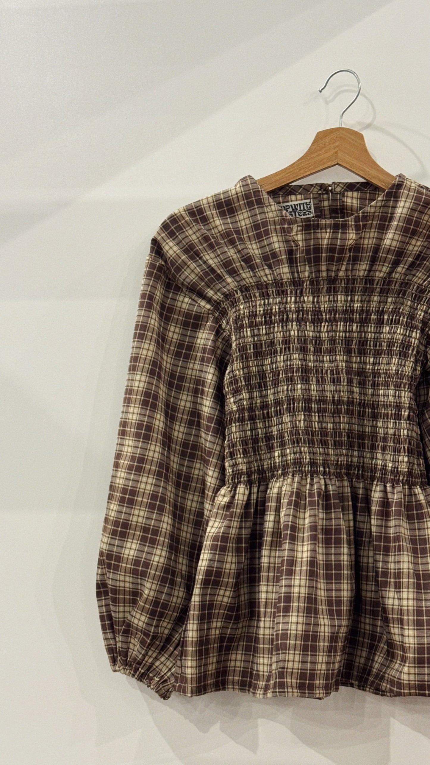 Roxie Smocked Long Sleeve Blouse