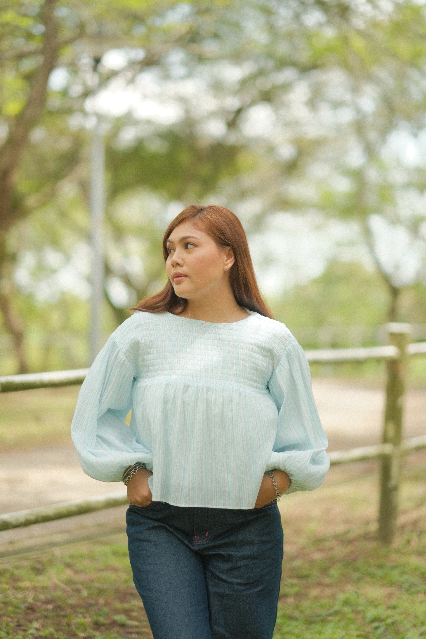 Malia Smocked Blouse