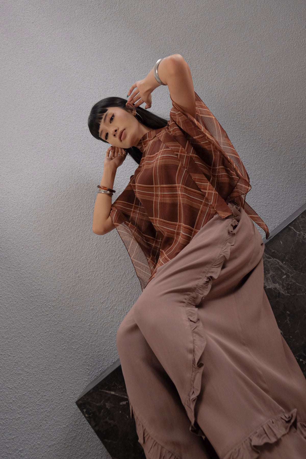Frankie Cape Blouse