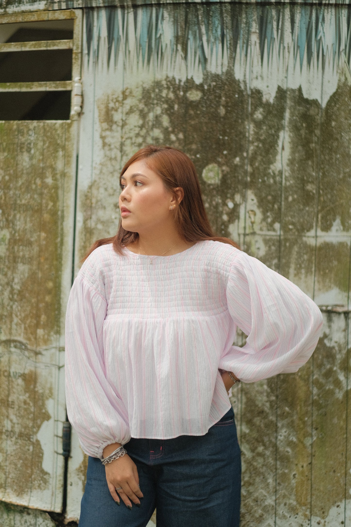 Malia Smocked Blouse