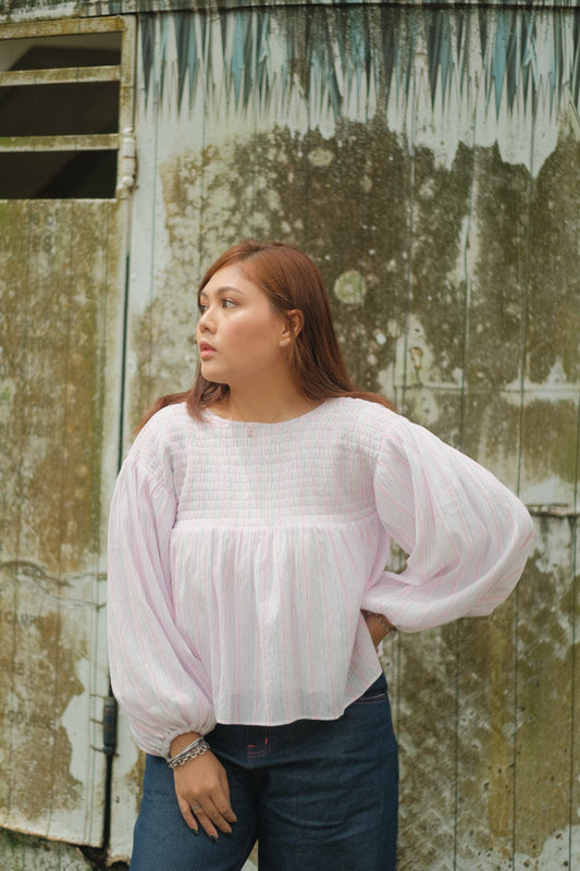 Malia Smocked Blouse