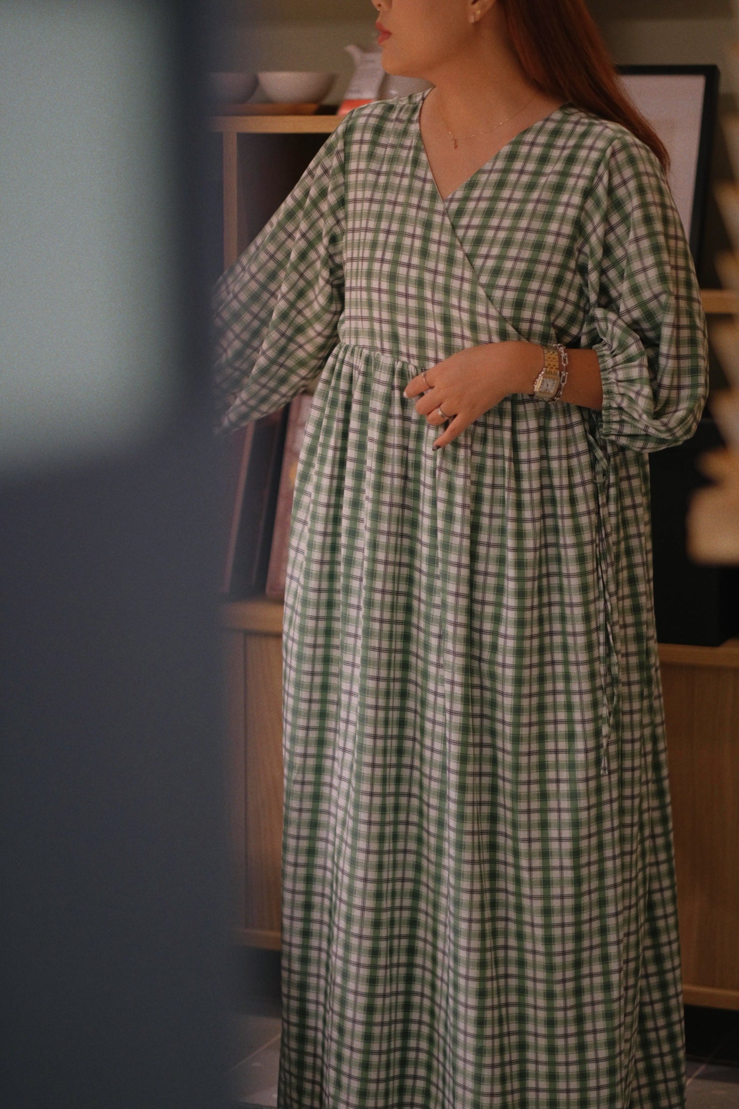 Skye Dress in Plaid