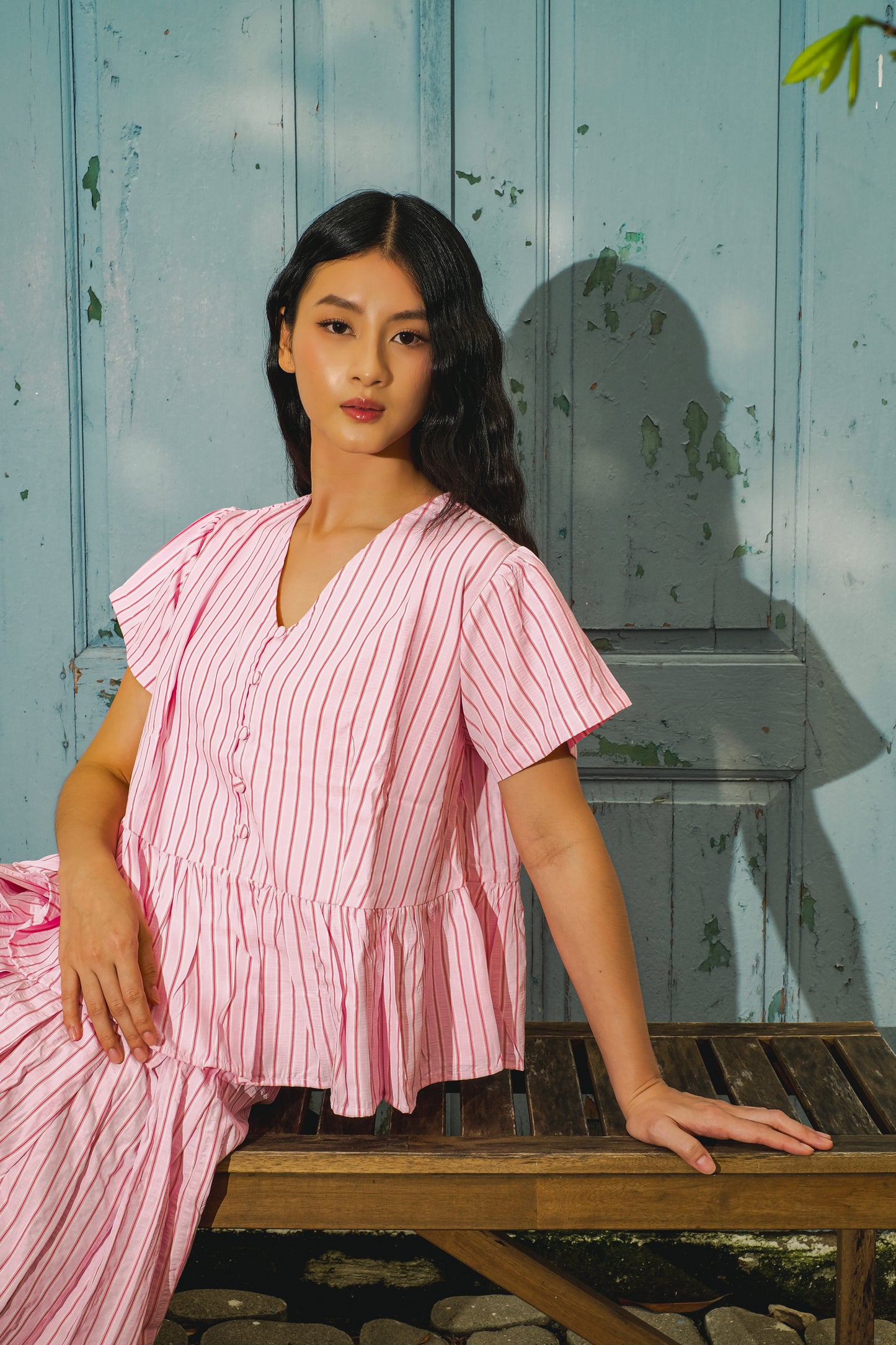 Mabel Flare Blouse