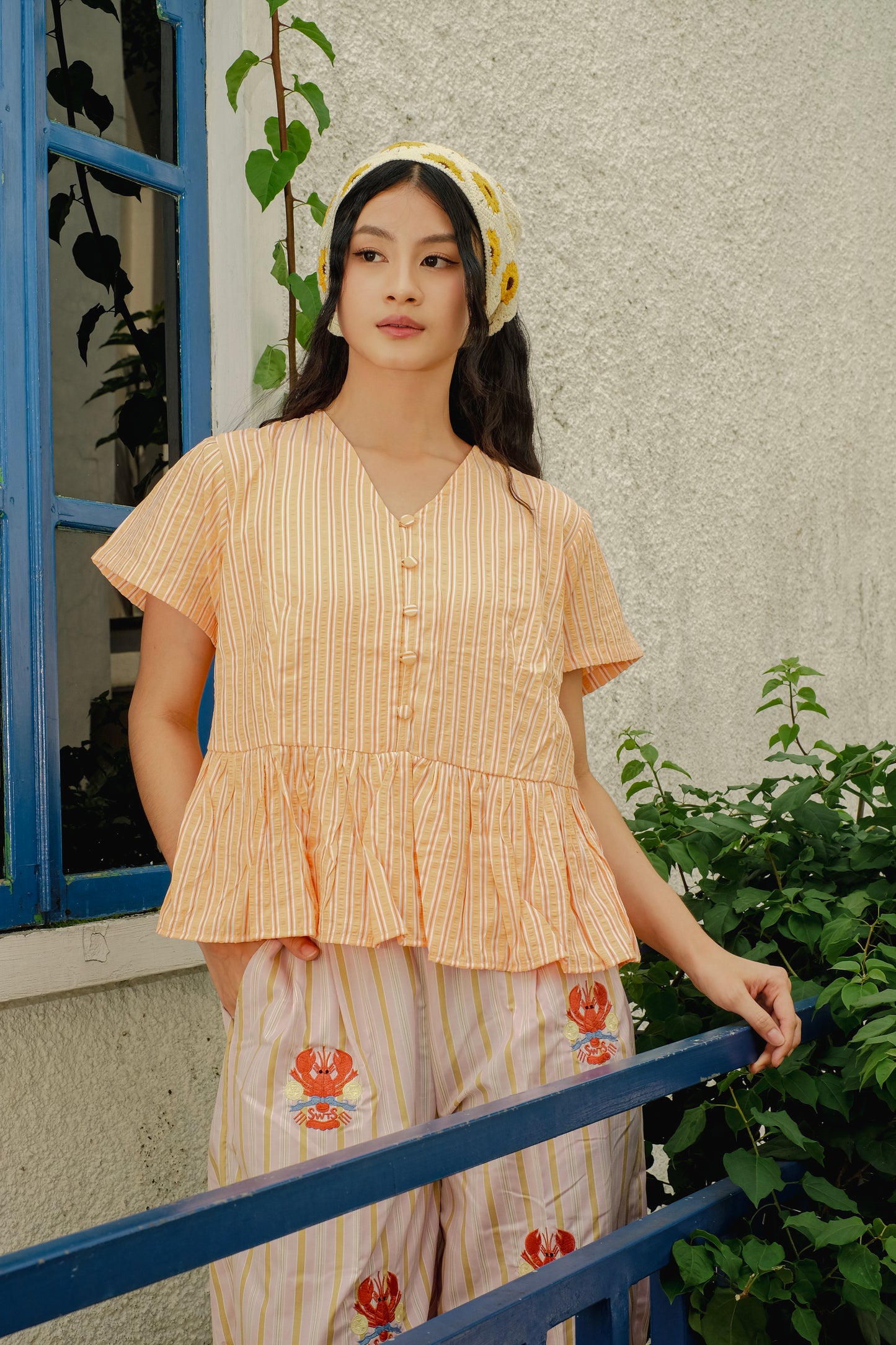 Mabel Flare Blouse