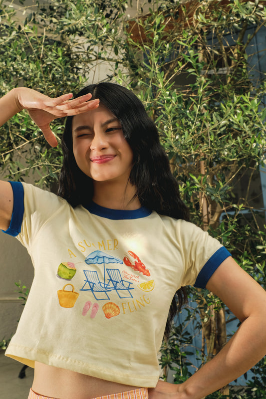 Limoncello Lunch Ringer Tee
