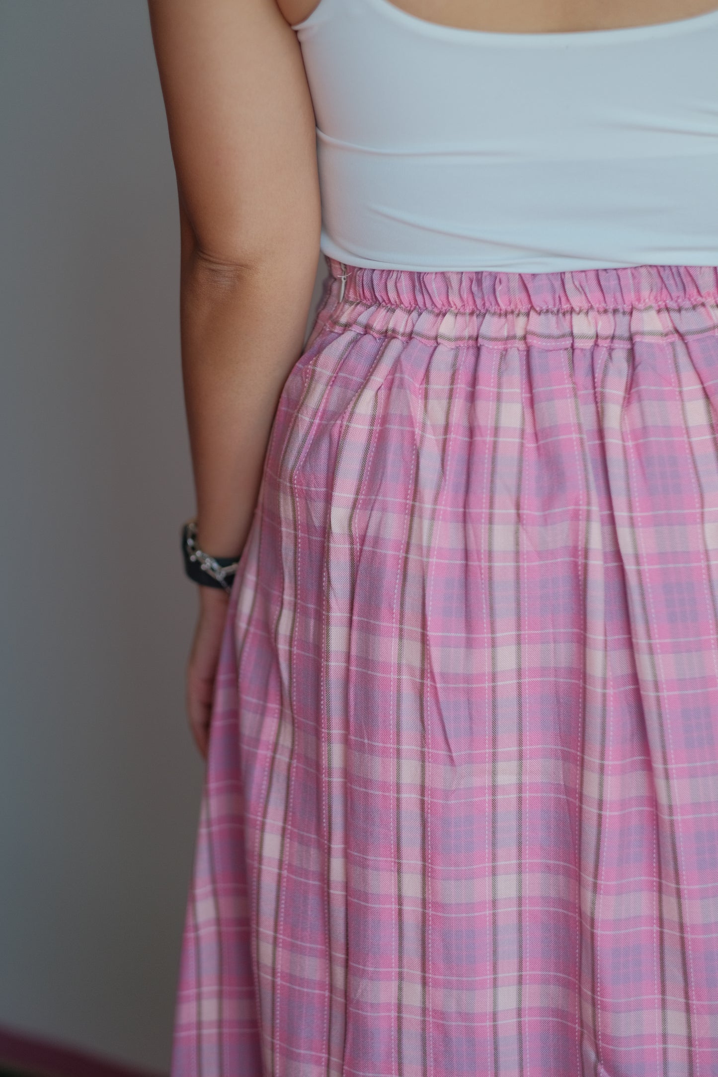 Sally Front Pleat Skirt