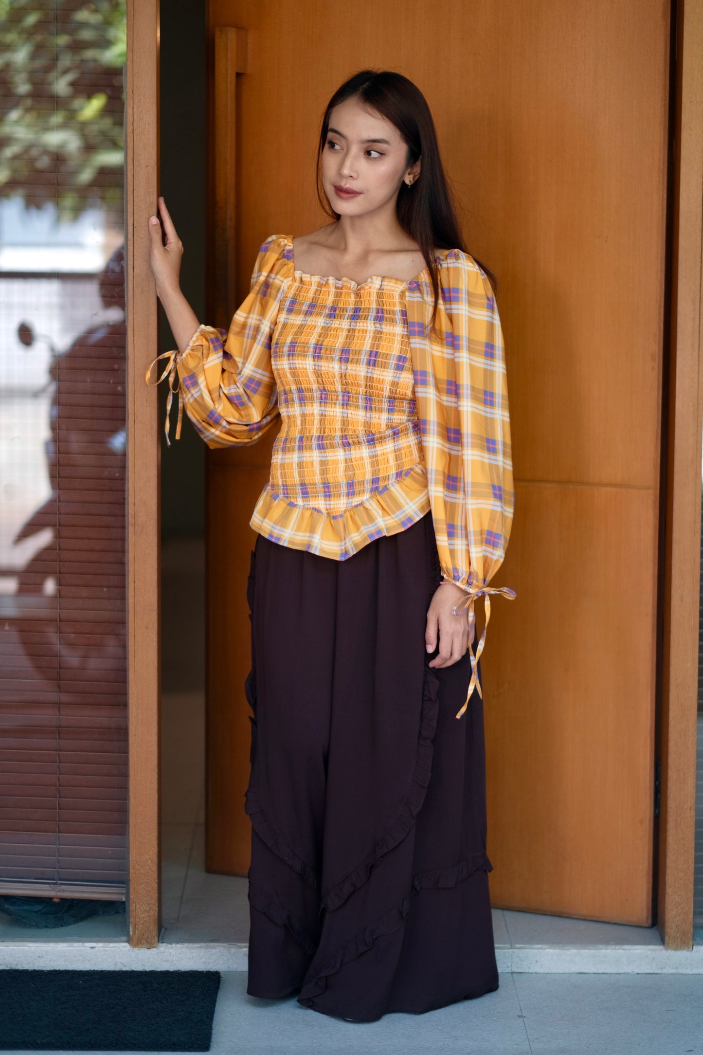 Lottie Shirred Blouse