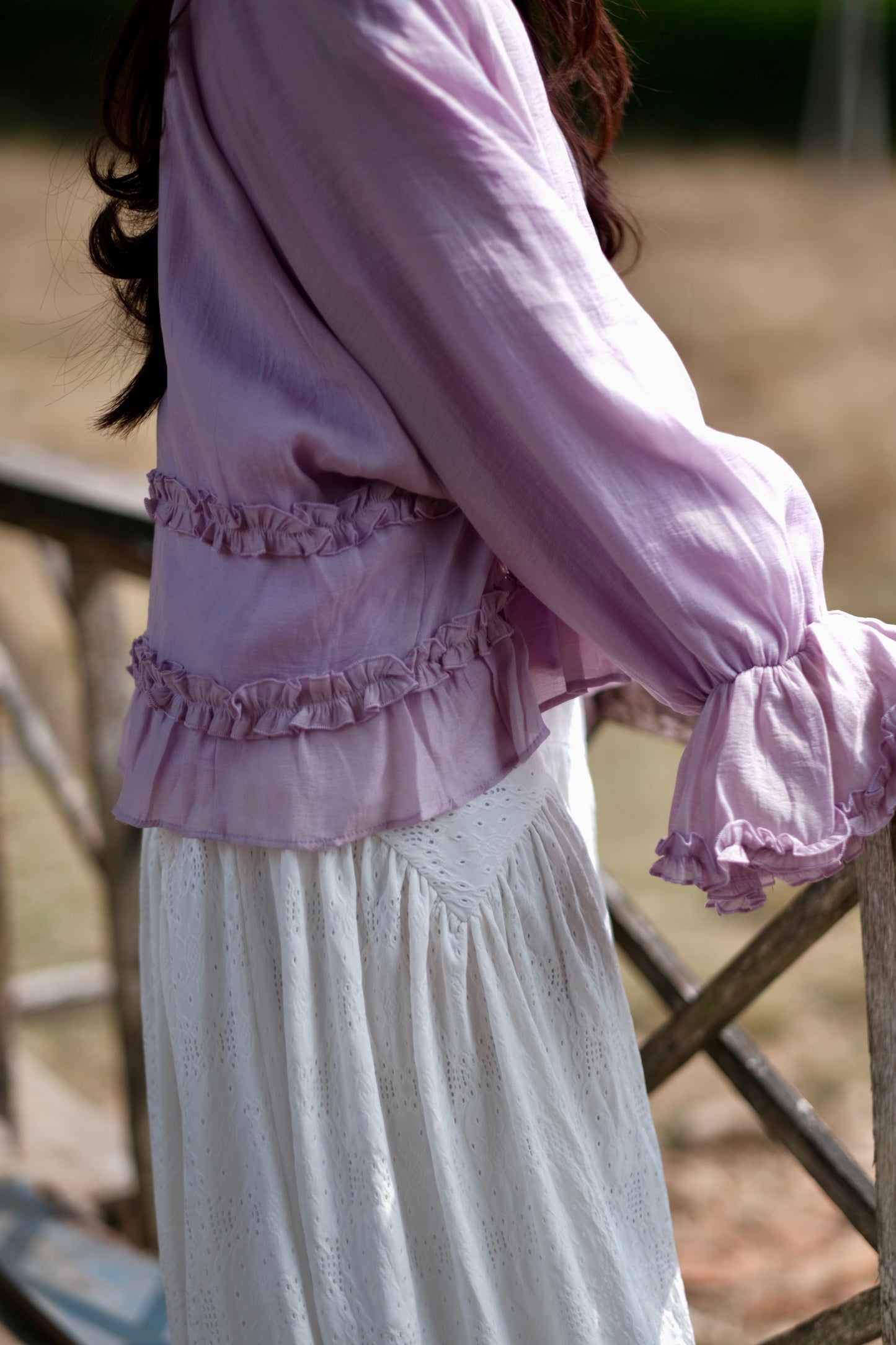 Leora Frill Blouse