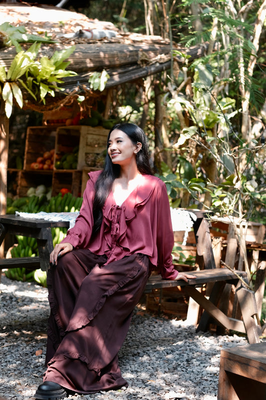 Lou Ruffles Blouse