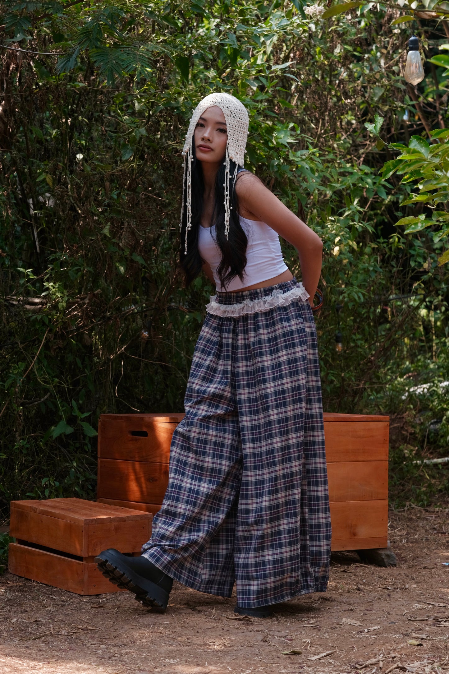 The Muse Pants (Lace details)