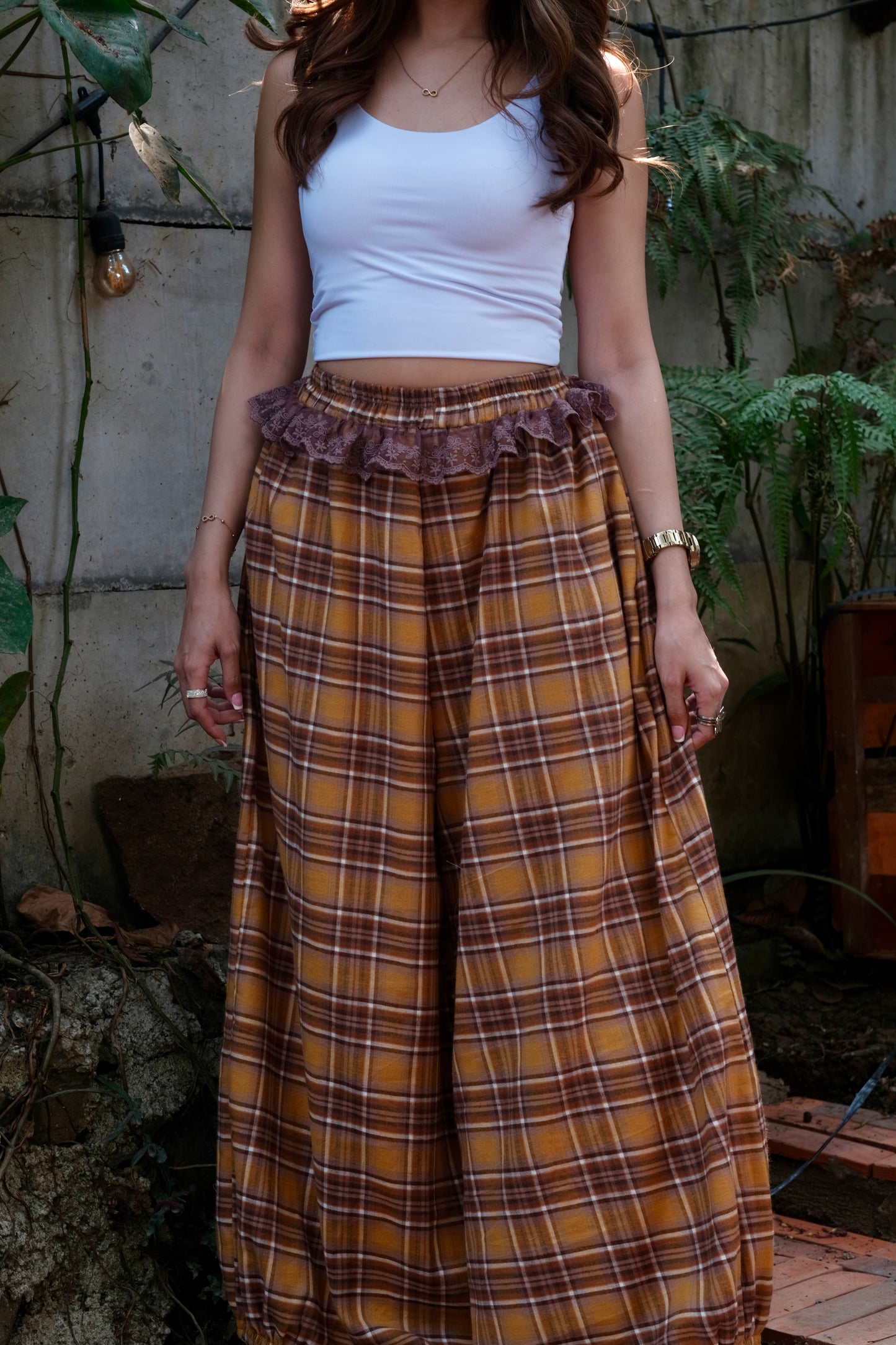 The Muse Pants (Lace details)