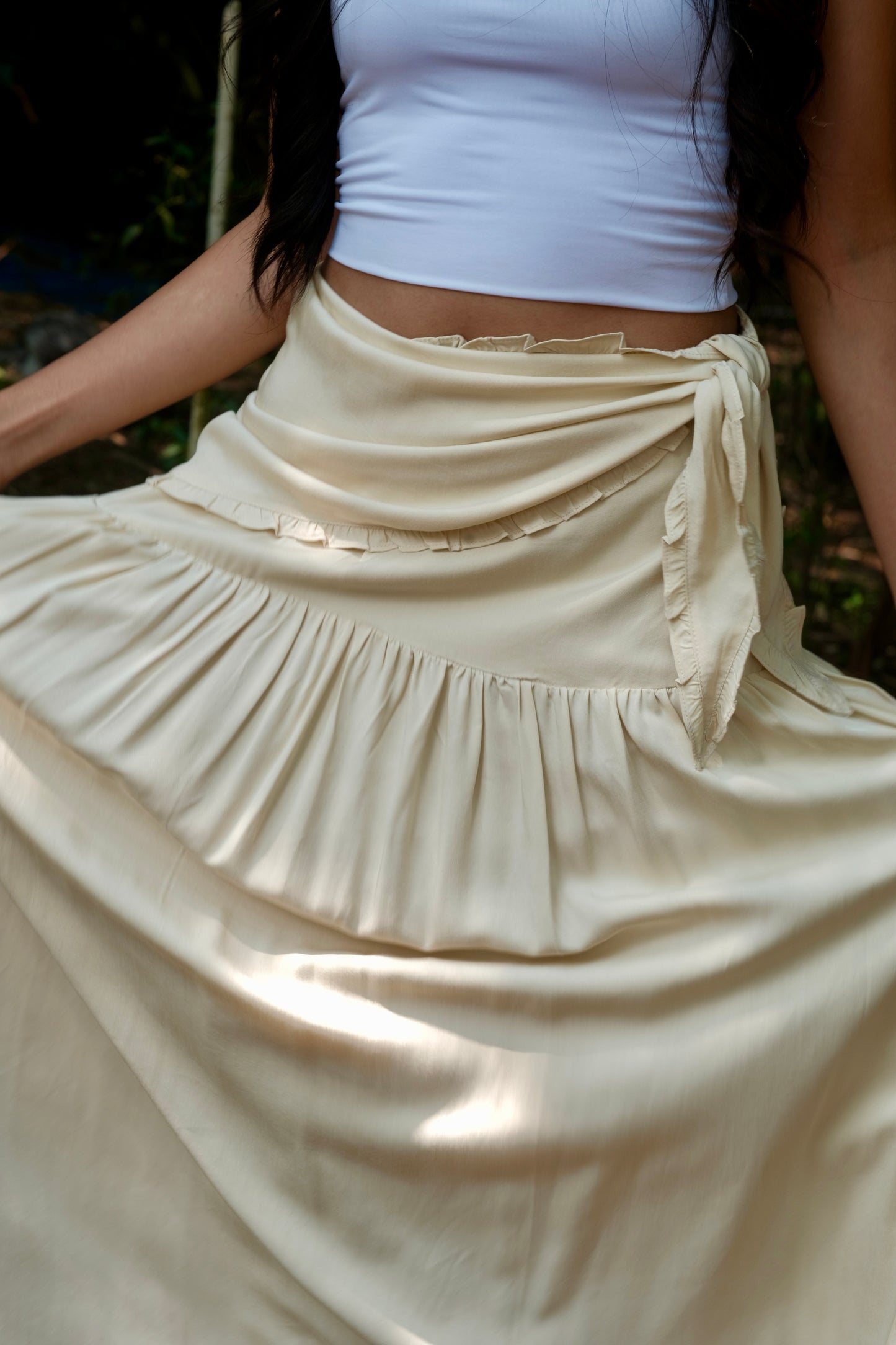Sahara Scarf-Tie Skirt