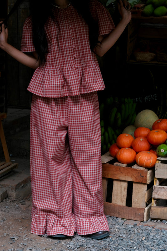Petal Hem Pants