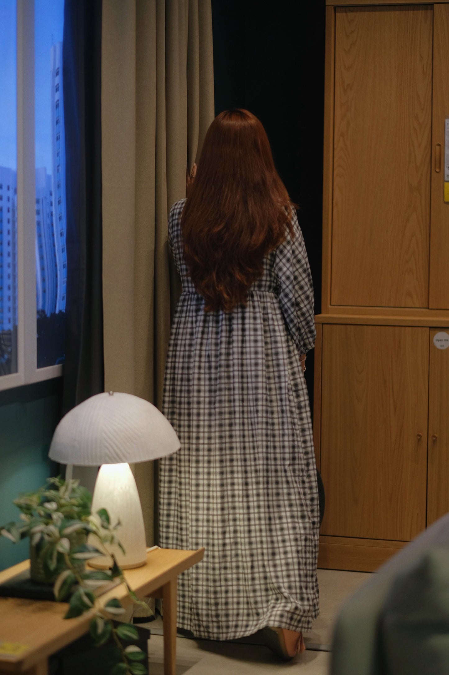 Skye Dress in Plaid