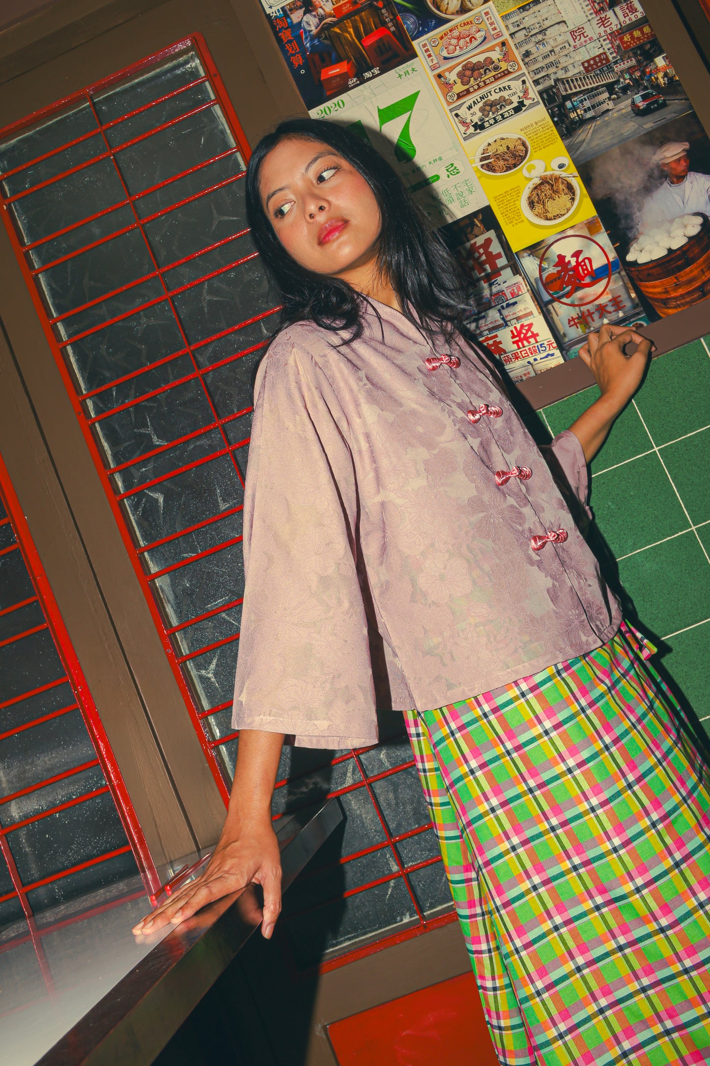 Meilana Boxy Oriental Blouse