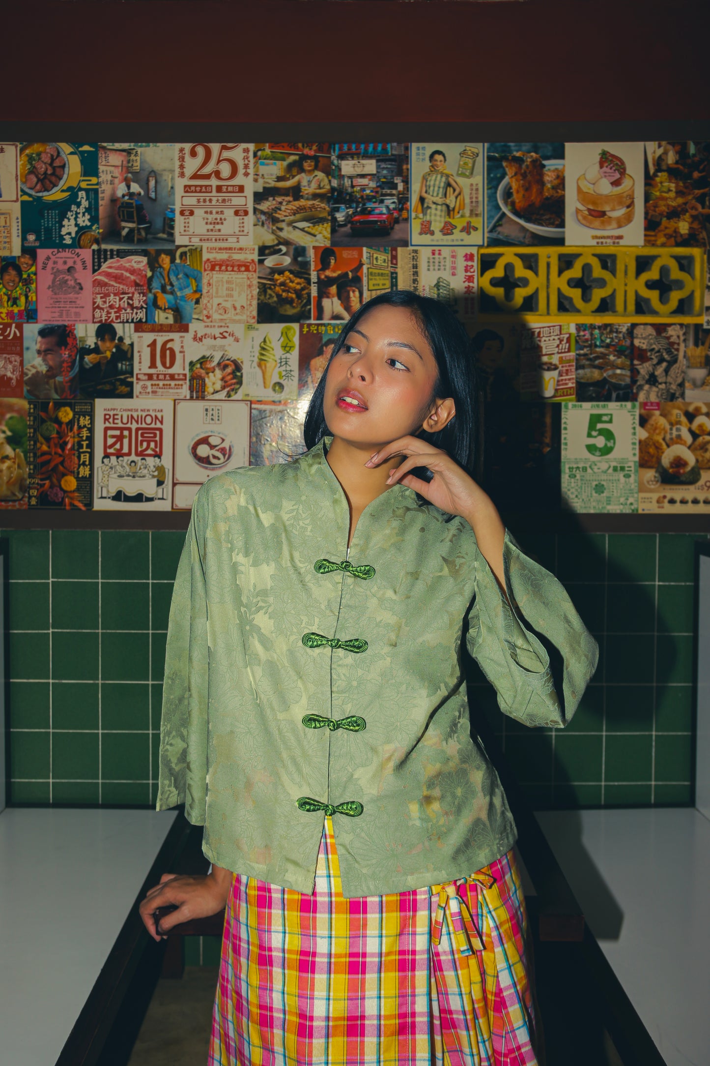 Meilana Boxy Oriental Blouse