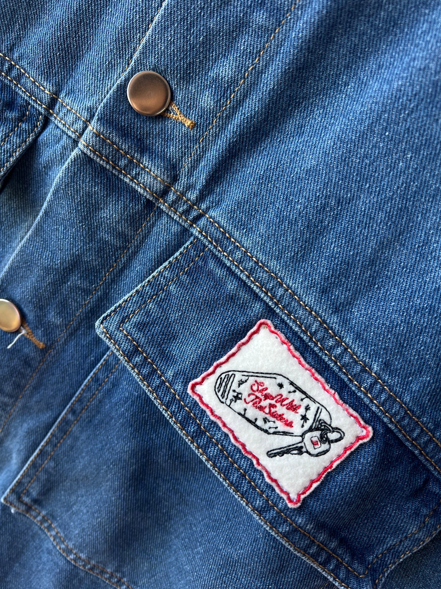 Prairie Rebel Denim Vest