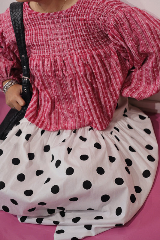 Malia Smocked Blouse