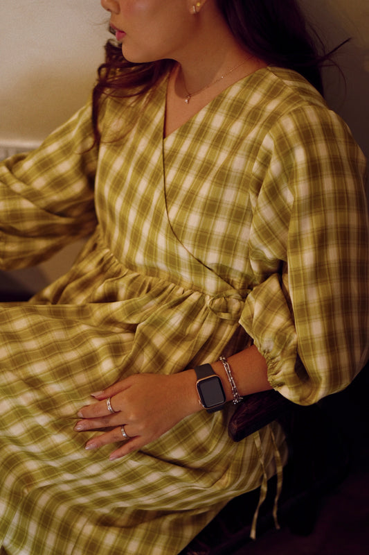 Skye Dress in Plaid