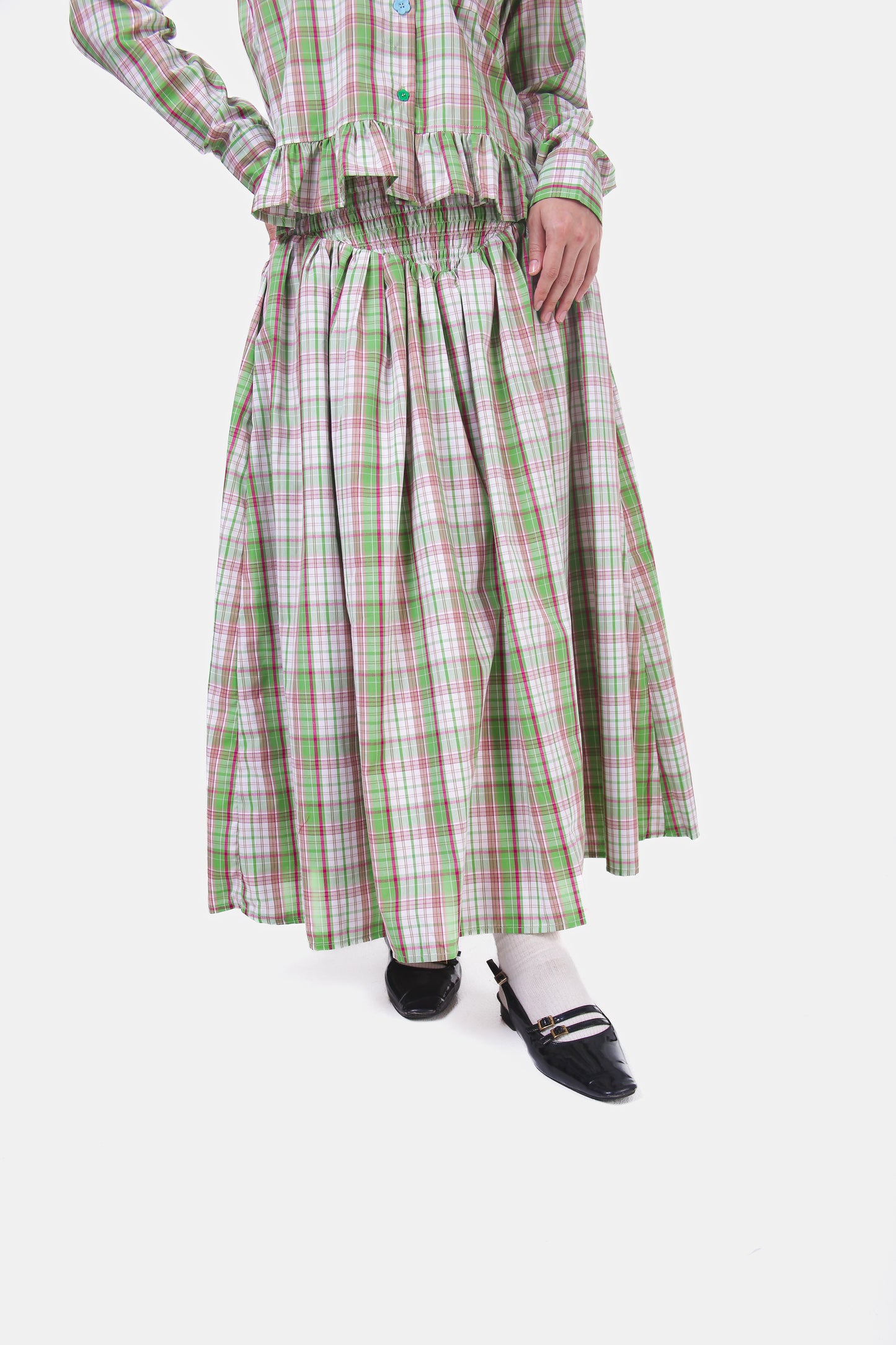 Alba Smocked Skirt