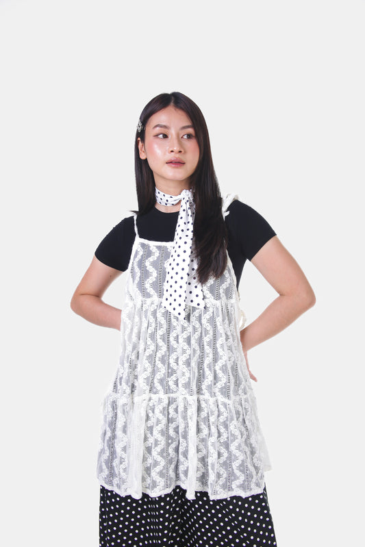 Whisper Lace Overlay Dress