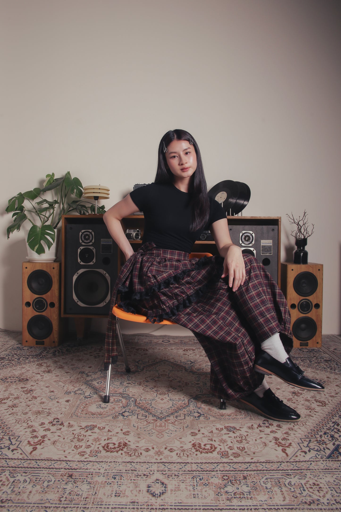 Overskirt in Vivienne Plaid