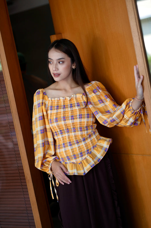 Lottie Shirred Blouse