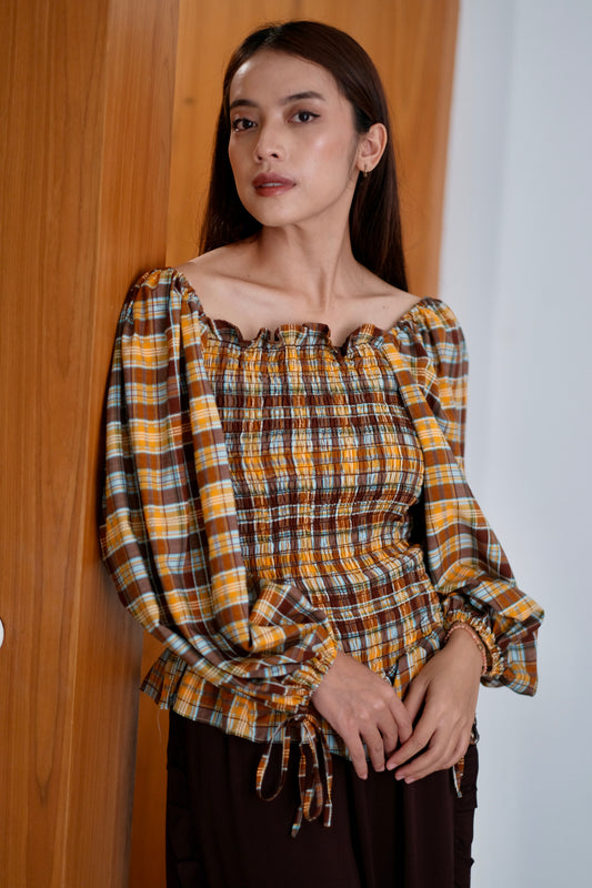 Lottie Shirred Blouse