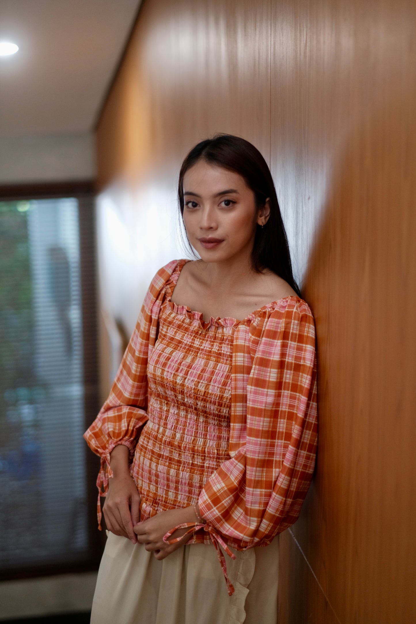 Lottie Shirred Blouse