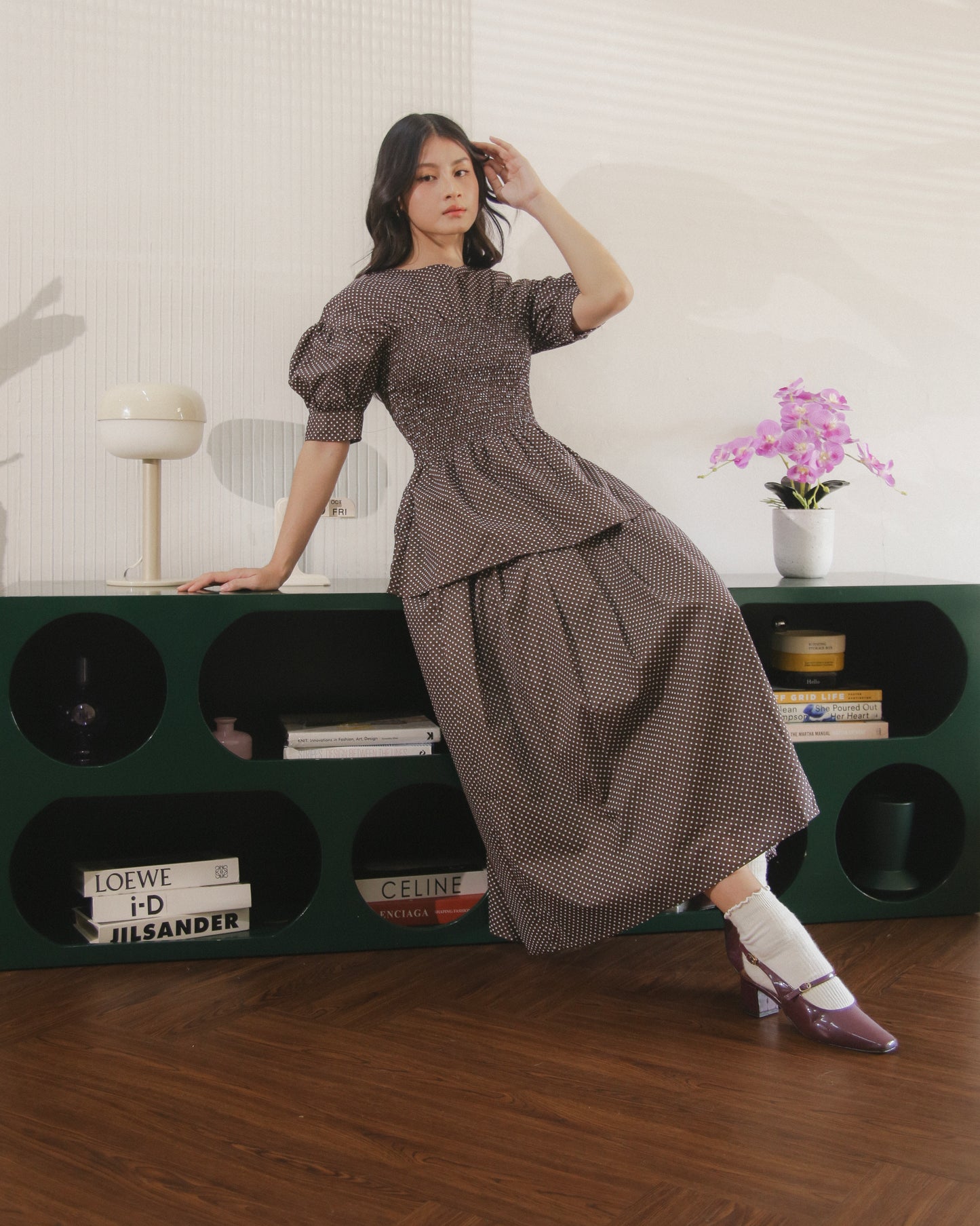 Roxie Smocked Short Sleeve Blouse