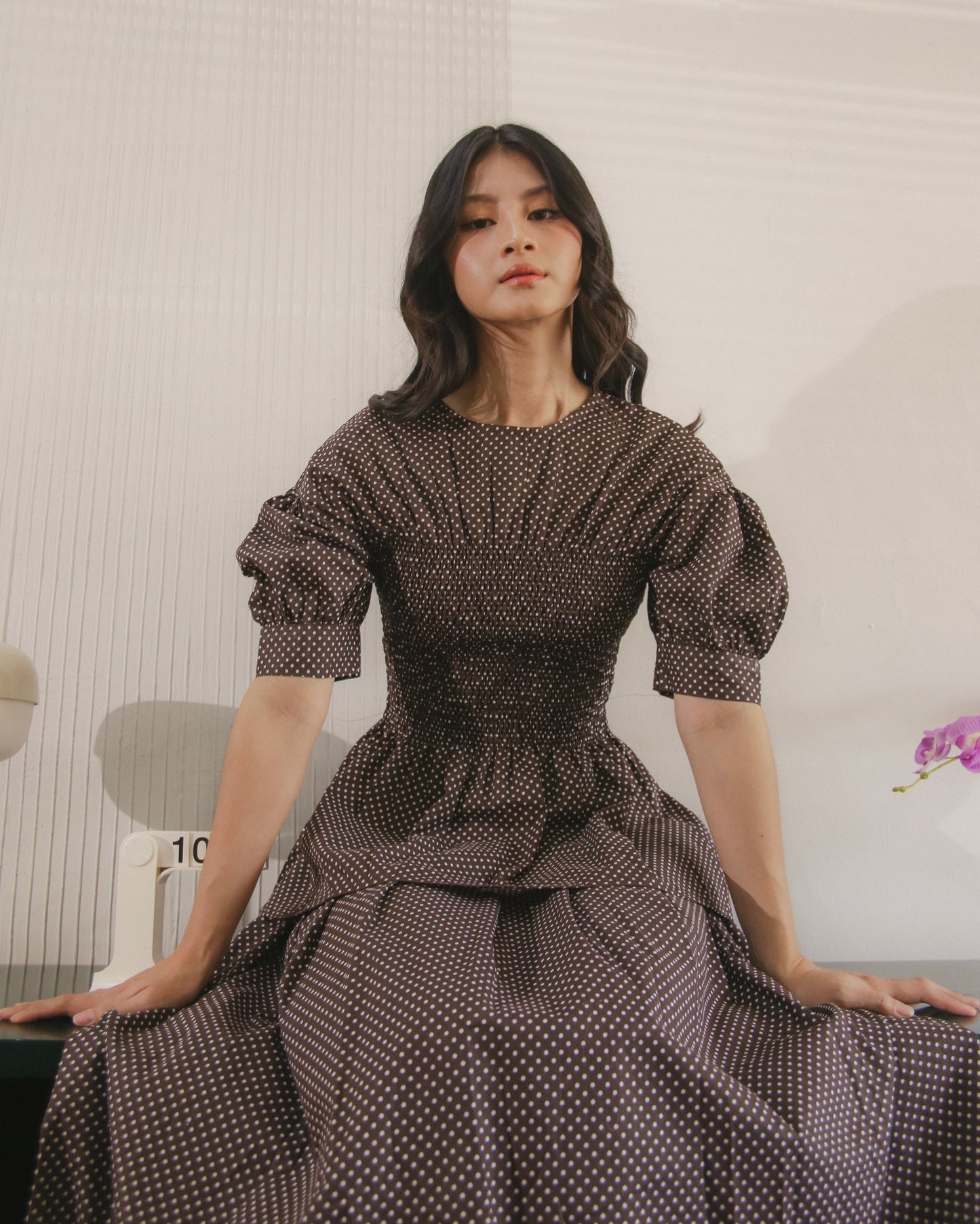 Roxie Smocked Short Sleeve Blouse