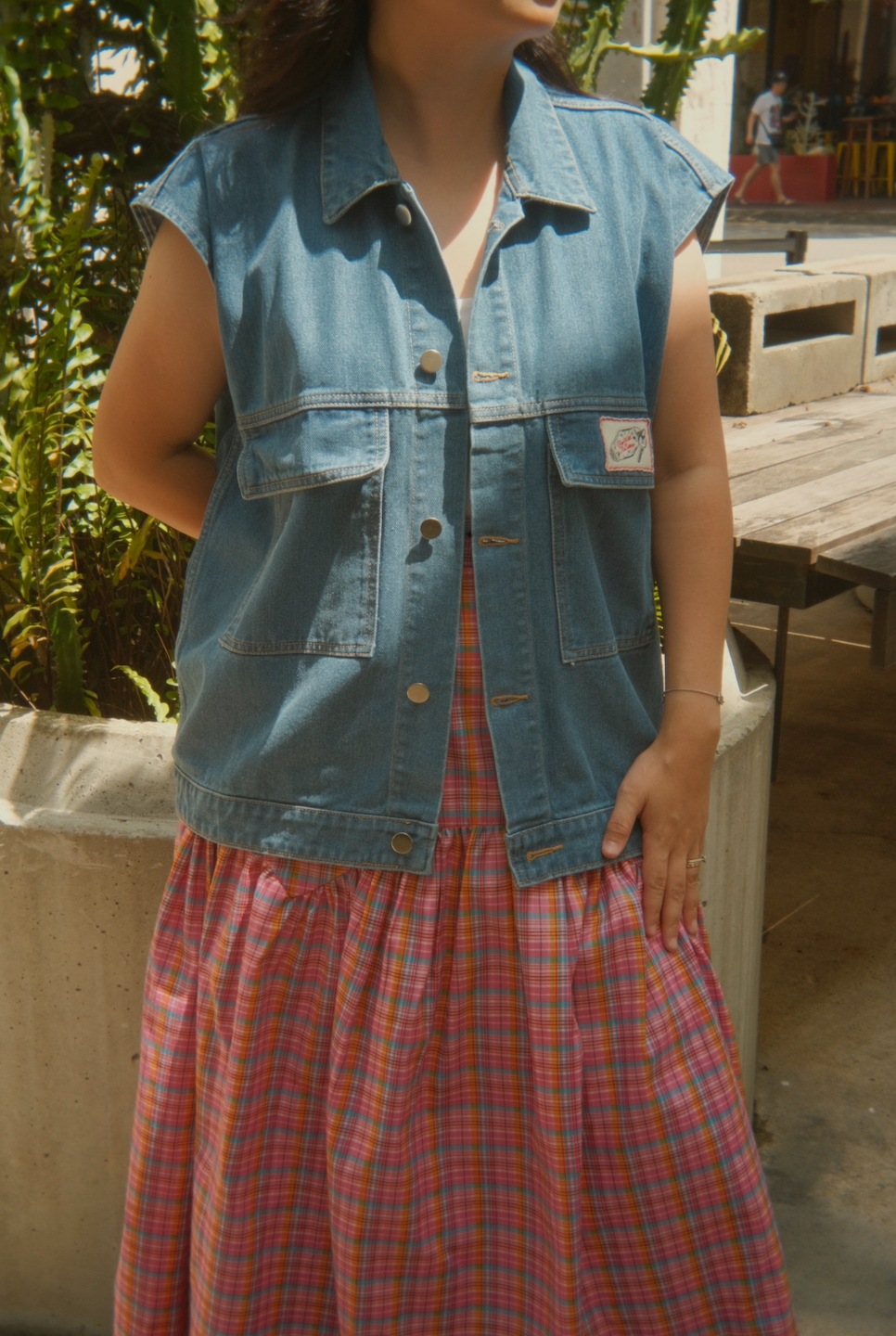 Prairie Rebel Denim Vest