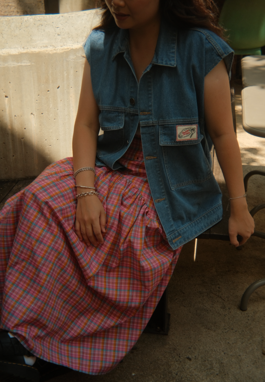 Prairie Rebel Denim Vest