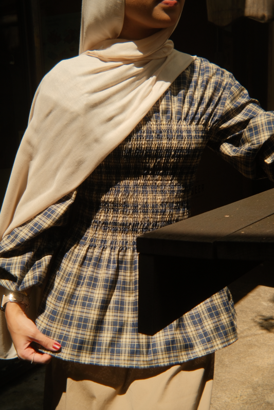 Roxie Smocked Blouse
