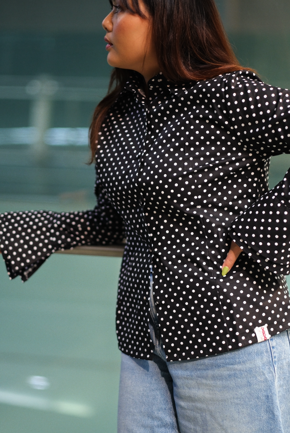Annie Long Sleeve Fitted Shirt