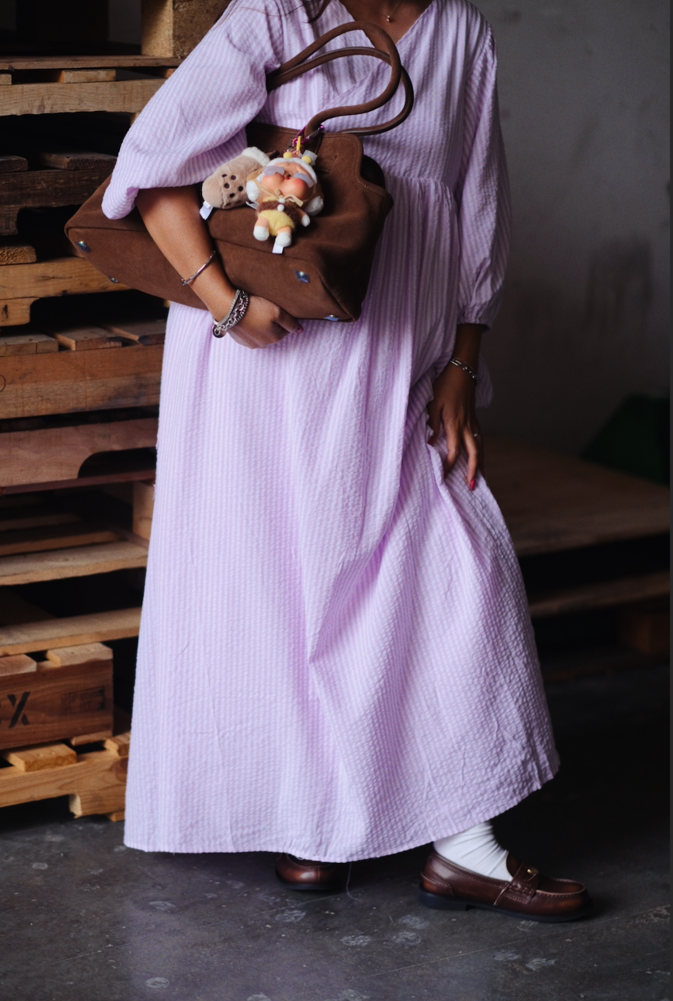 Skye Seersucker Dress