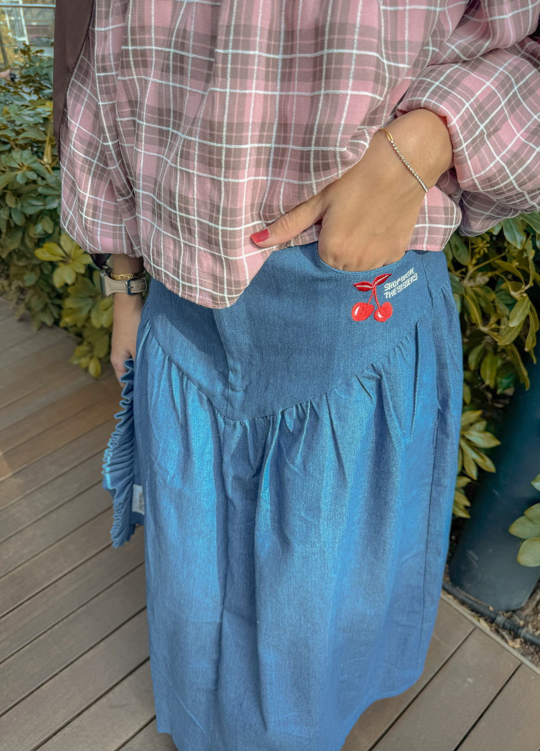 Evie Denim Skirt