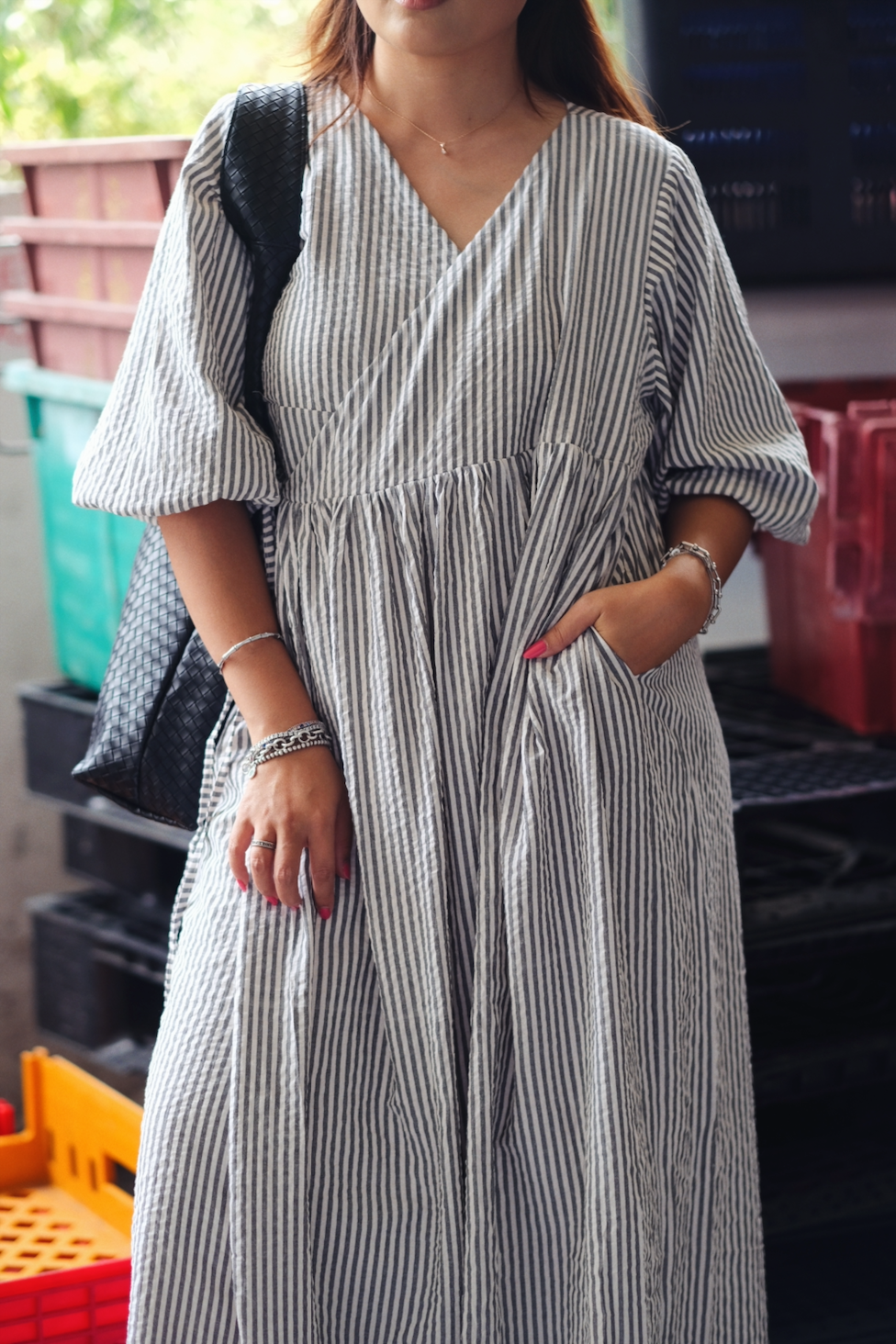 Skye Seersucker Dress