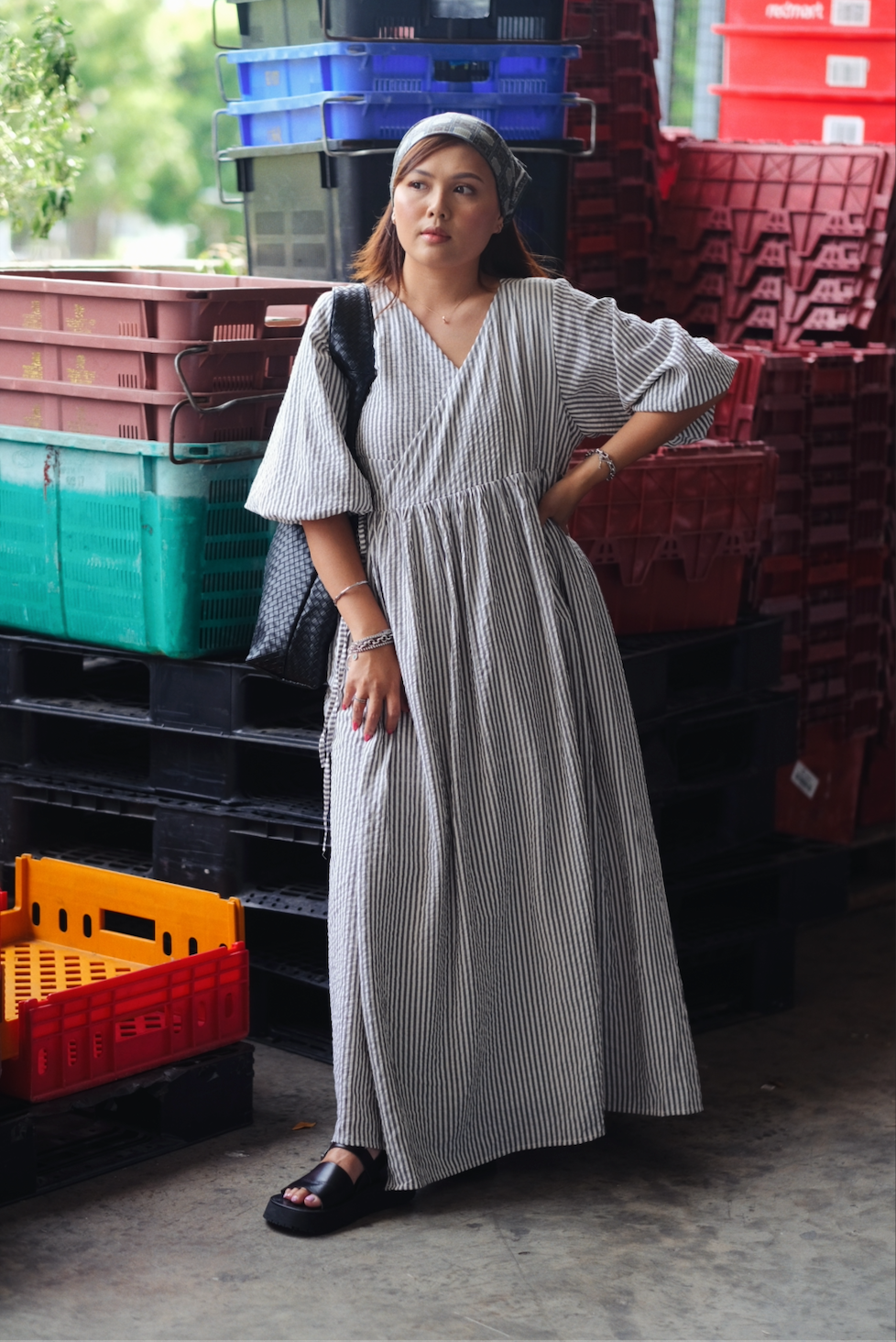 Skye Seersucker Dress