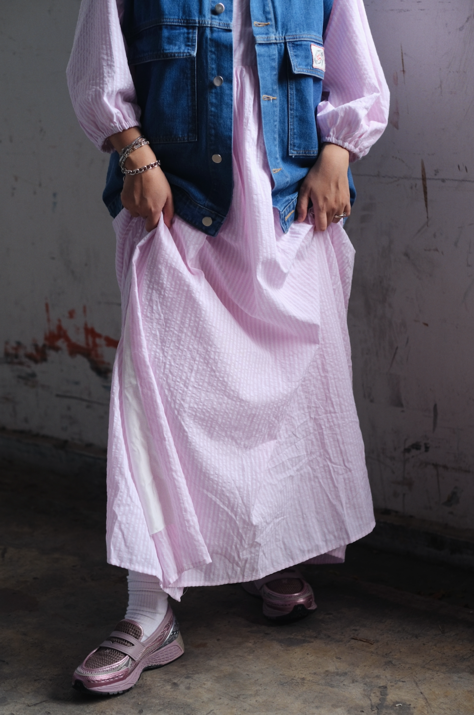 Skye Seersucker Dress