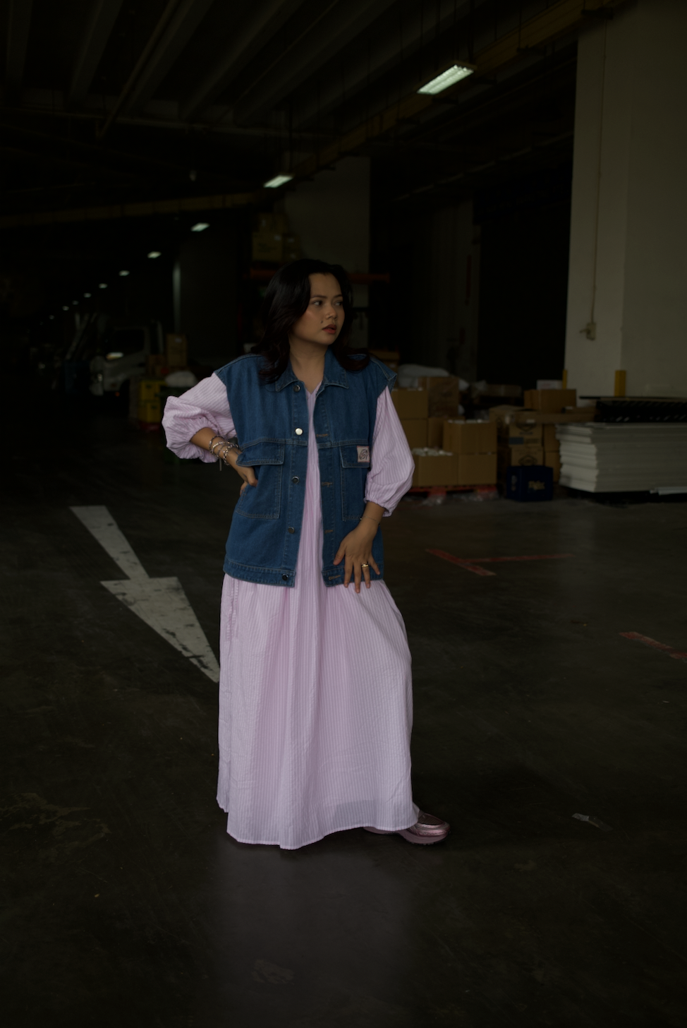 Skye Seersucker Dress