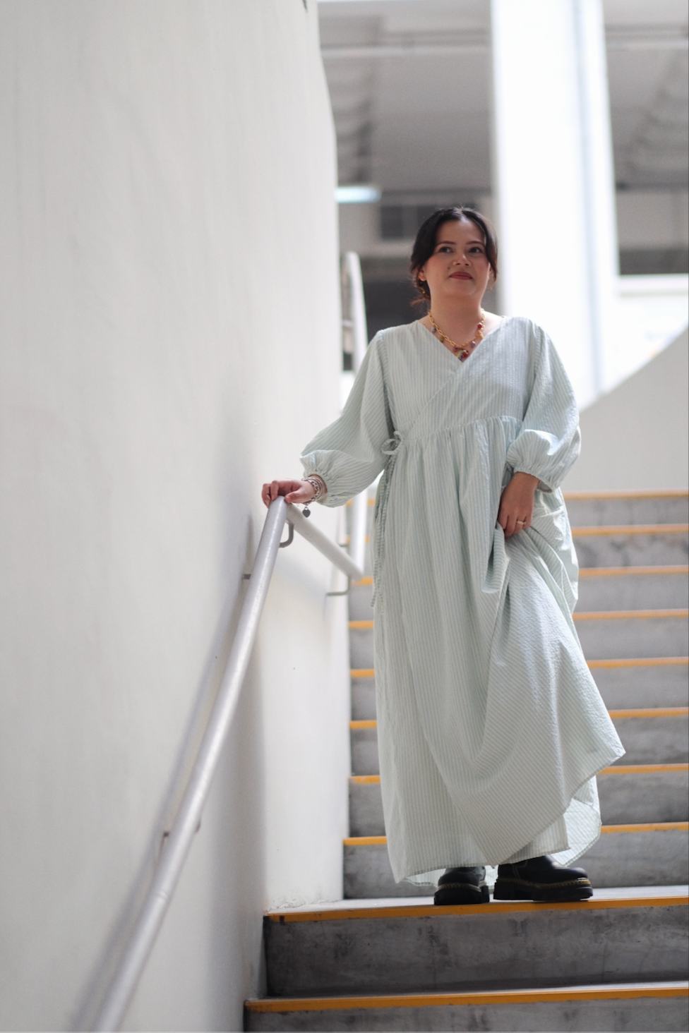 Skye Seersucker Dress