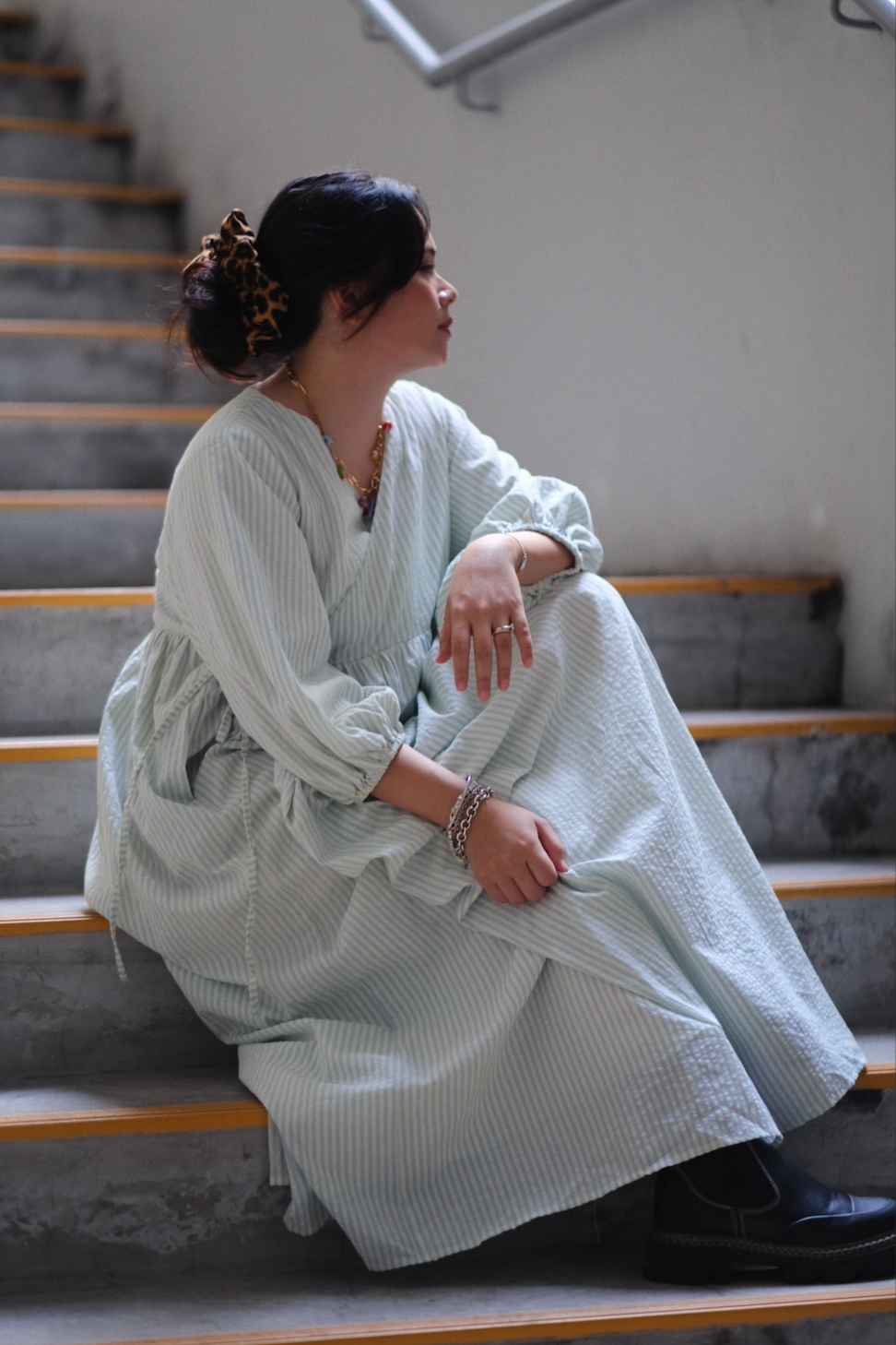 Skye Seersucker Dress